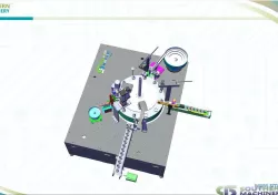 USD50K can build one LED Bulb production assembly line 3D model