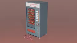 Vending Machine Low-poly 3D model