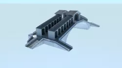 Venice Rialto Bridge  3D model