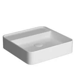 Wall Hung Square Shape Wash Basin 3D model Modeled in 3ds max 3D model