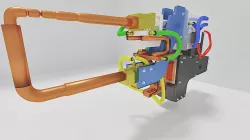 Welding gun 3D model
