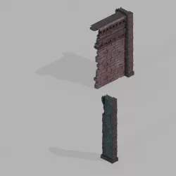 Willow Fall-Purgatory Wall 02 3D model