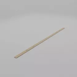 Wooden Meter Stick Low-poly 3D model