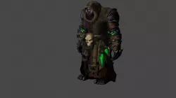World Of Warcraft Warlock Low-poly 3D model