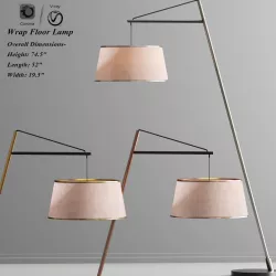 Wrap Floor Lamp 3D model