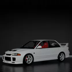 1995 Mitsubishi Lancer Evolution iii GSR 3D model