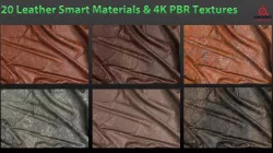 20Leather Smart Materials- 4k PBR Texture Texture