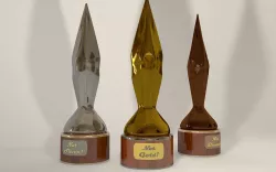 3D MODELS OF TROPHIES - BRONZE SILVER GOLD Low-poly 3D model