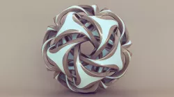 abstract object 3D model