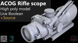 ACOG scope 3D model