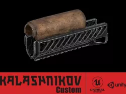 AK - Handguard - B10  Low-poly 3D model