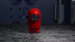 Among Us Red Imposter 3D model