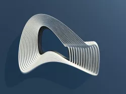 Architectural shape 3D model