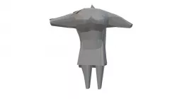 armor 3D model