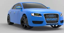 Audi A5 3d Model 3D model