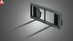 Bale Spike - Front Loader 3D model