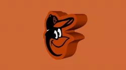 Baltimore Orioles Team Logo 3D model