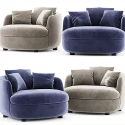 Bart Moooi Armchair 3D model