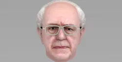 Bernie Sanders 3D model