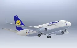Boeing 737 NG 3D model