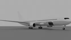 Boeing 767-300 3D model