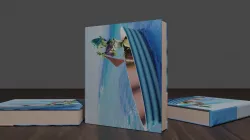 books  3D model