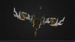 Bow and Arrow 3D model