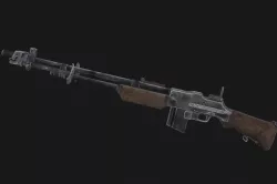 Browning M1918 Low-poly 3D model