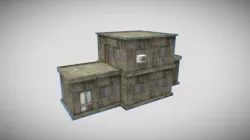 Building 1 Low-poly 3D model