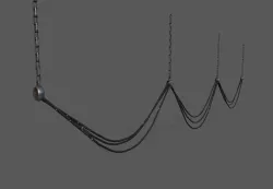 Cables Low-poly 3D model