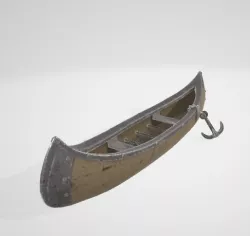 Canoe  3D model