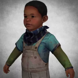 Child - Kid boy 1 3D model