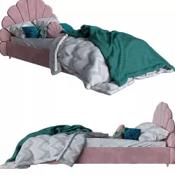 Children bed shell 3D model