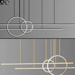 Chute Calypso Linear Suspension 3D model