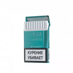 Cigarettes Pack Esse Menthol Low-poly 3D model
