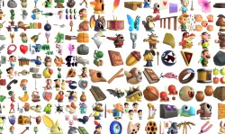 Collection Cartoon - Characters and Objects and others Low-poly 3D model