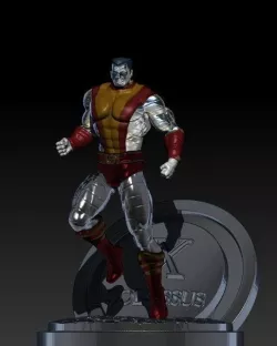 colossus marvel character 3D model
