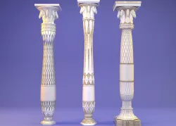 column  3D model