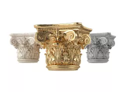 Column capital set 3D model