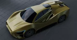 concept car zxz m  3D model