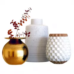 Crate and Barrel Sundown Vases 3D model