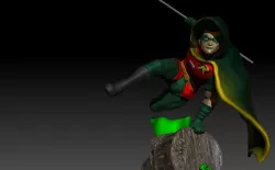 Damian Robin 3D model