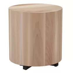 Dillon Ashen Walnut End Table Crate and Barrel 3D model