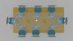 dining table 3D model