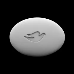 Dove soap 3D model