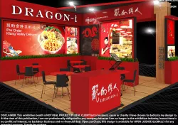Dragon-i 6x6 Exhibition Booth 3D model