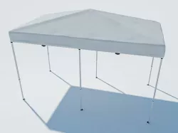 Event Tent 4x8 3D Model 3D model