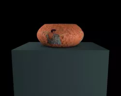 Exclusive antique vase Low-poly 3D model
