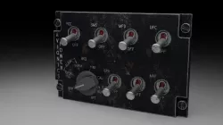 F16 AVIONICS Panel 3D model