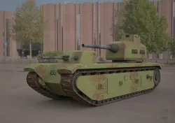 FCM F1 TANK 3d model 3D model